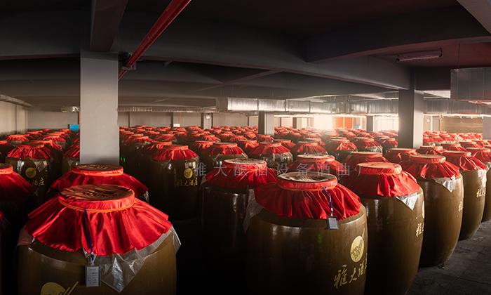 大型酿酒设备用陶缸存酒