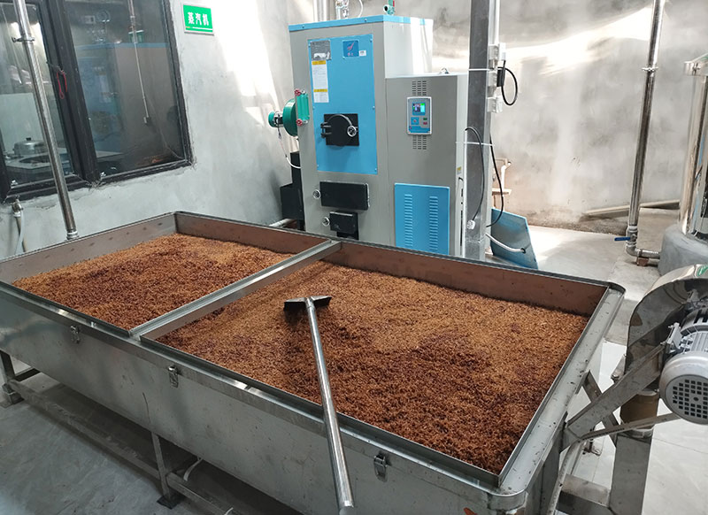 用摊凉床糖化减少杂菌感染